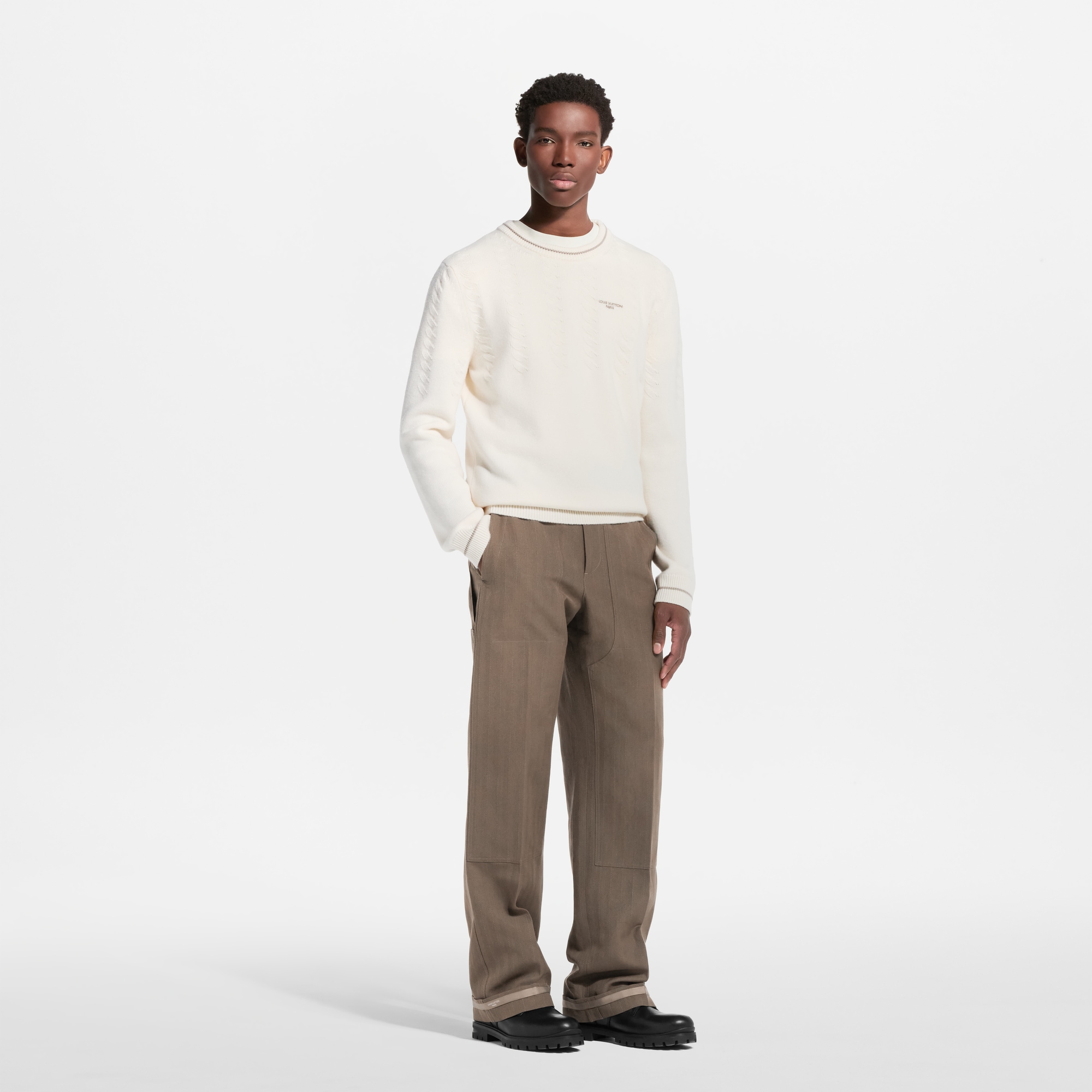 Embroidered Signature Zippered Blouson - Ready-to-Wear | LOUIS VUITTON